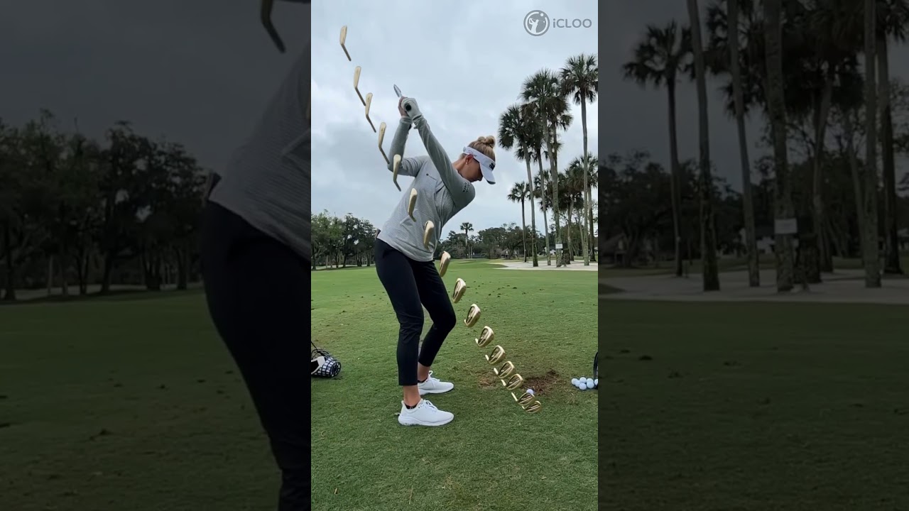 クラブフェイスの角度に注目しろ（チャンネル登録すると素晴らしい映像がもっと早くみられます。）