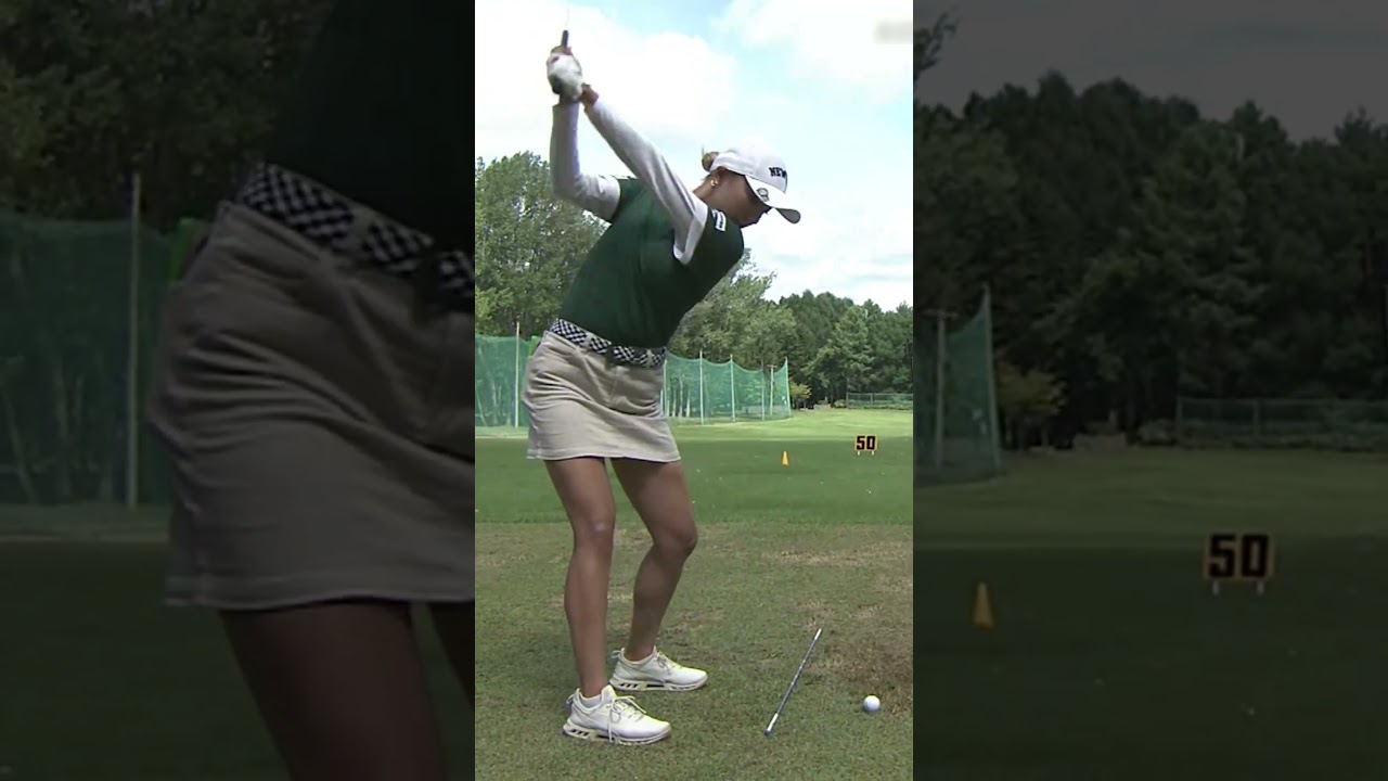 宮田成華 ドライビングレンジ／女子プロゴルフ 2023.07.14 #shorts