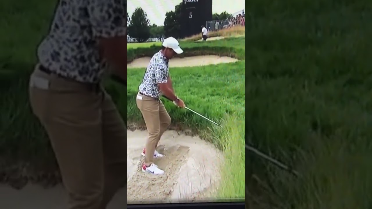 全米オープン2022 マキロイのブチ切れシーン