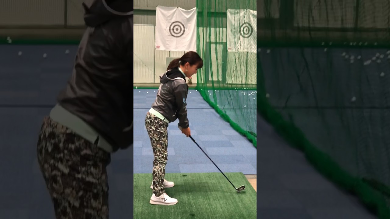 有村智恵プロ　ヤマハドライブスター試打