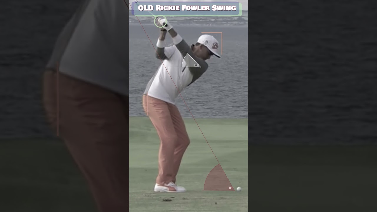 復活優勝🎉R.ファウラー 新 vs 旧スイング 分析 #Shorts