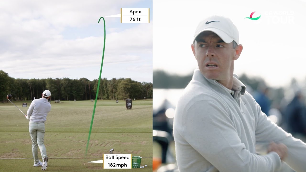 Rory McIlroy Range Session with Top Tracer | 2023 Genesis Scottish Open