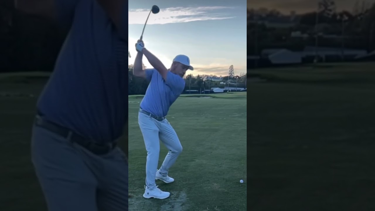 Bryson Dechambeau Driver Swing Slow Motion
