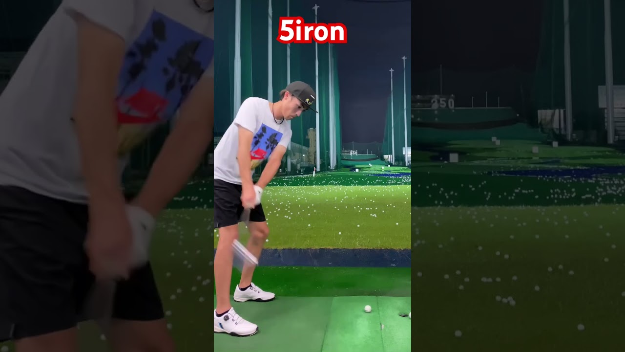 5iron🔥#golf #golfer #golfswing #ゴルフ #ゴルフスイング #ゴルフクラブ #タイトリスト#titleist
