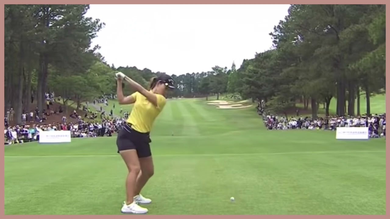 【ゴルフ】 上田桃子　スイング