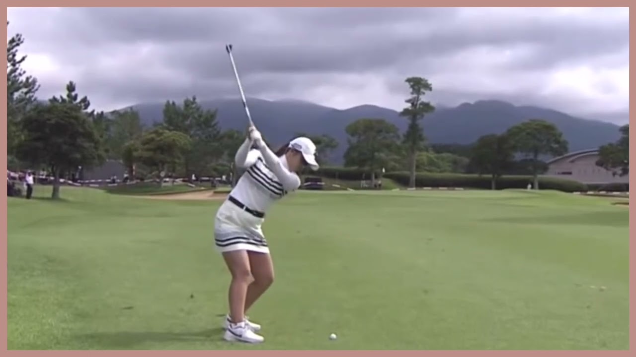 【ゴルフ】 吉田優利　スイング