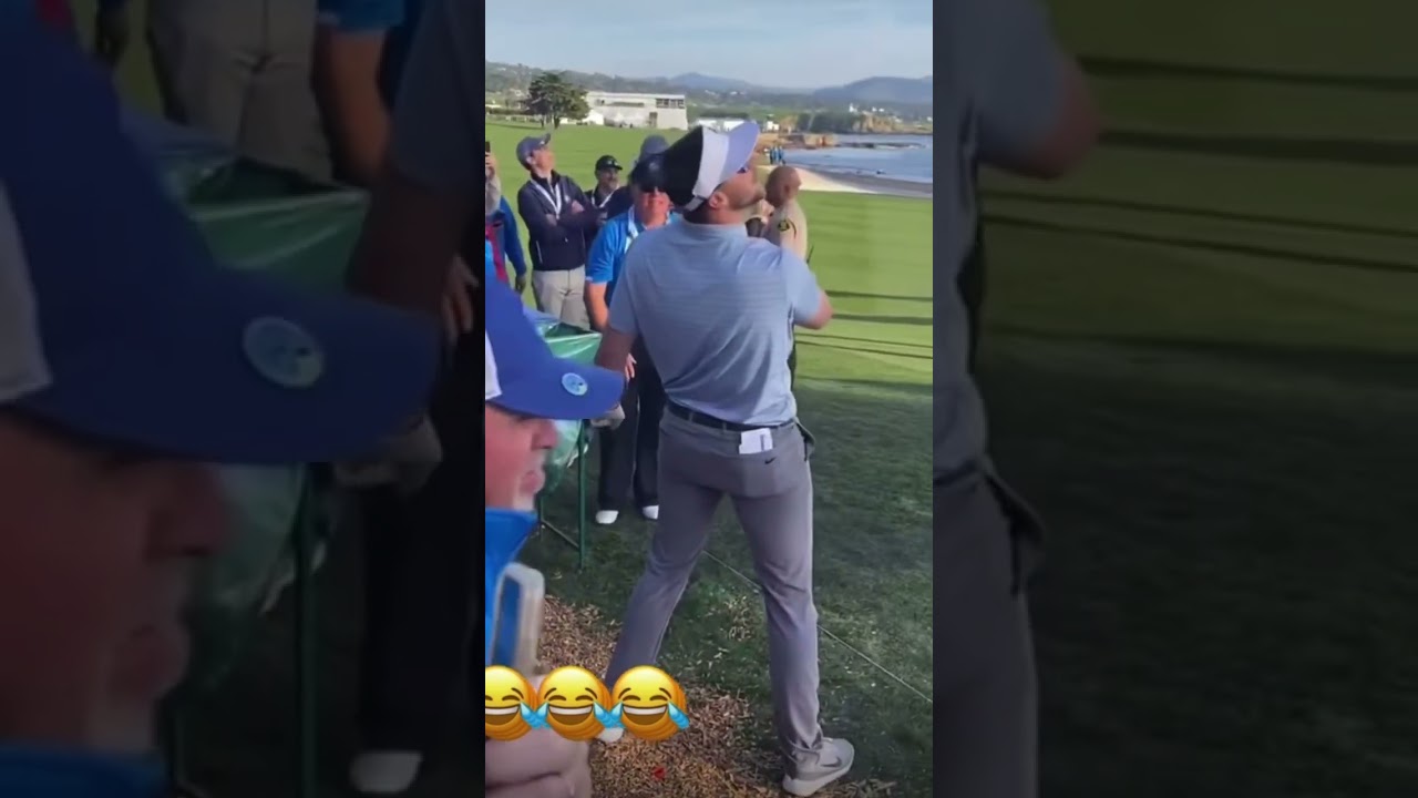 【ゴルフ珍プレー】木が邪魔で打てない時はこれでしょ笑