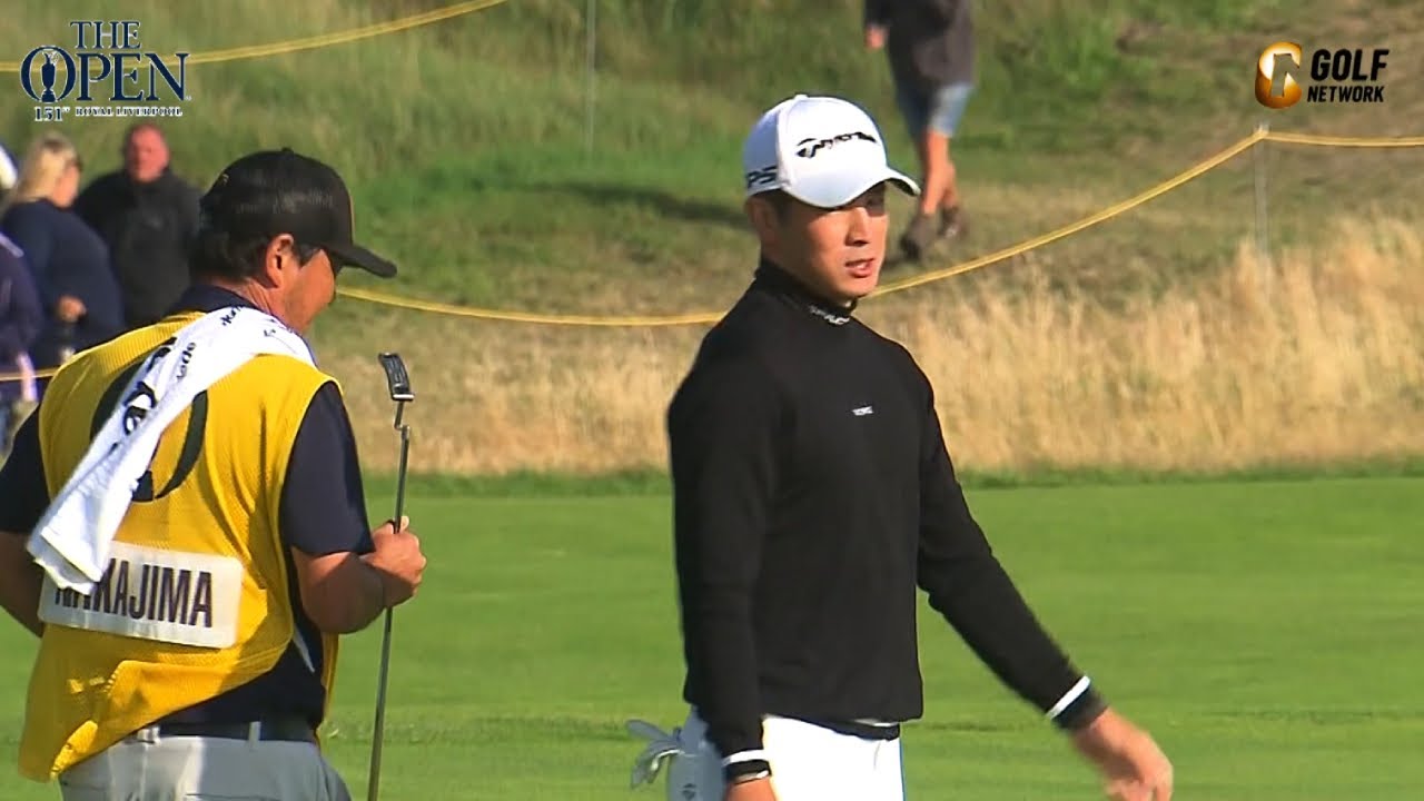 【全英OP23】中島啓太は1オーバー48位　15番は約16mを沈めてスーパーイーグル