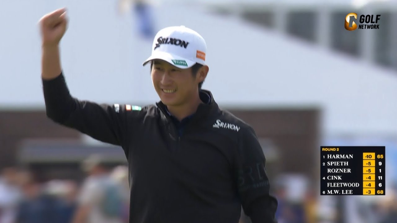 【全英OP23】星野陸也は39位　15番パー5でチップインイーグル！