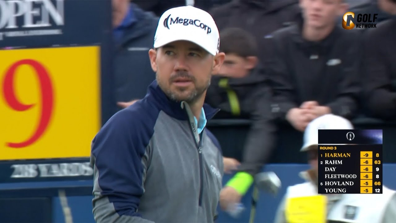 【全英OP23】メジャー初制覇へ！B.ハーマン「69」で5打差首位をキープ