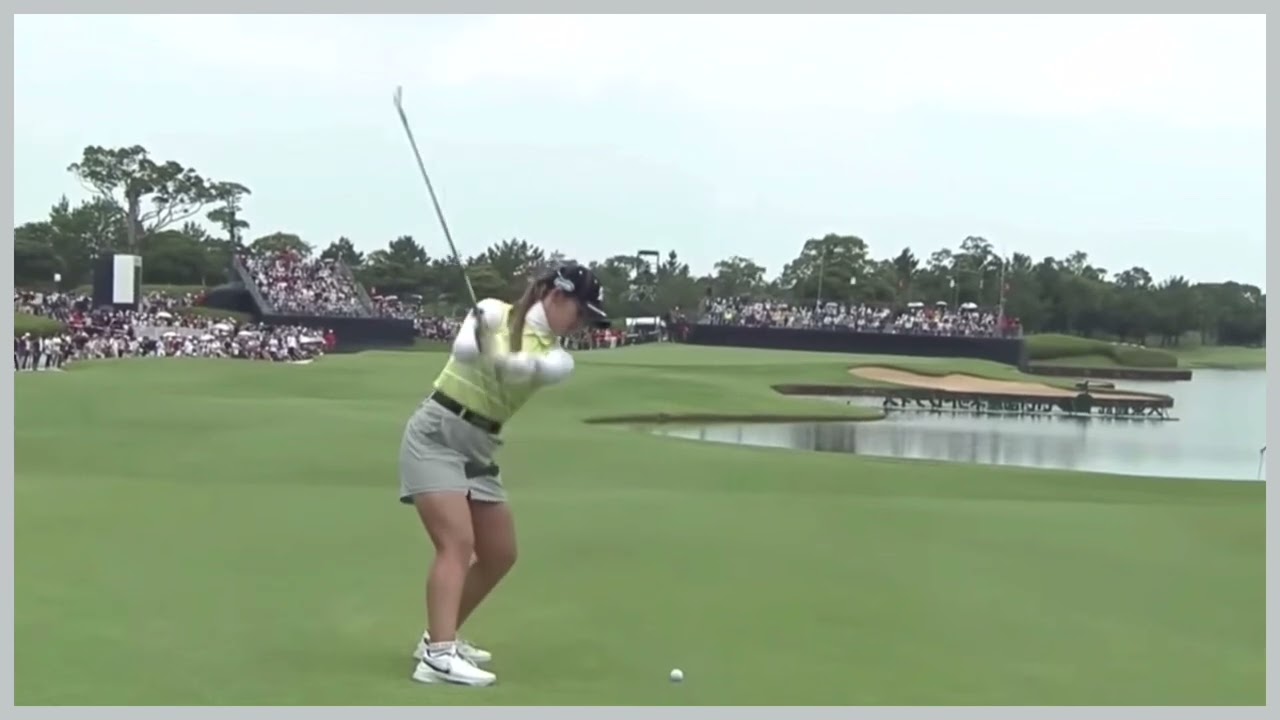 【ゴルフ】 吉田優利　スイング