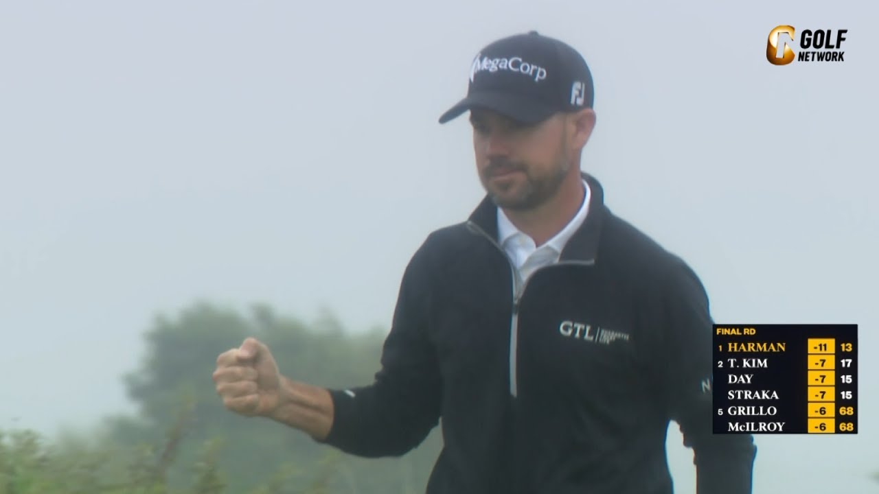 【全英OP23】ブライアン・ハーマンが全英オープン制覇　最終日もパッティングが冴えまくる