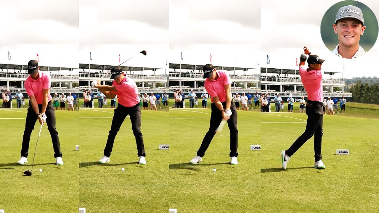 Vincent Norrman ビンセント・ノーマン プロゴルファー DRIVER SHOT SLOW MOTION !!!