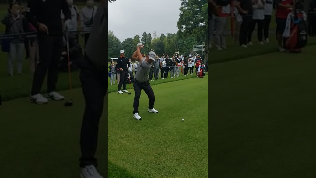 河本力 ZOZO CHAMPIONSHIP 2022  Riki Kawamoto  PRACTICE DAY1 Oct.10(Mon.) No.14 PAR5 608Y 1W圧巻 ＃ZOZO2022