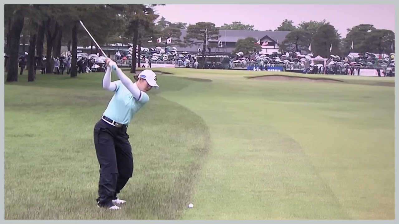 祝優勝【ゴルフ】 吉田優利　スイング