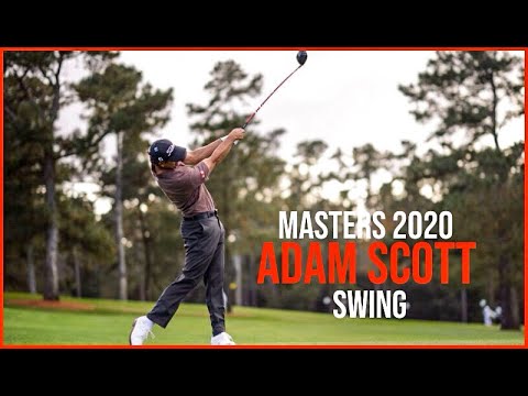 Perfect Swing In Golf | Adam Scott Swing At Masters 2020