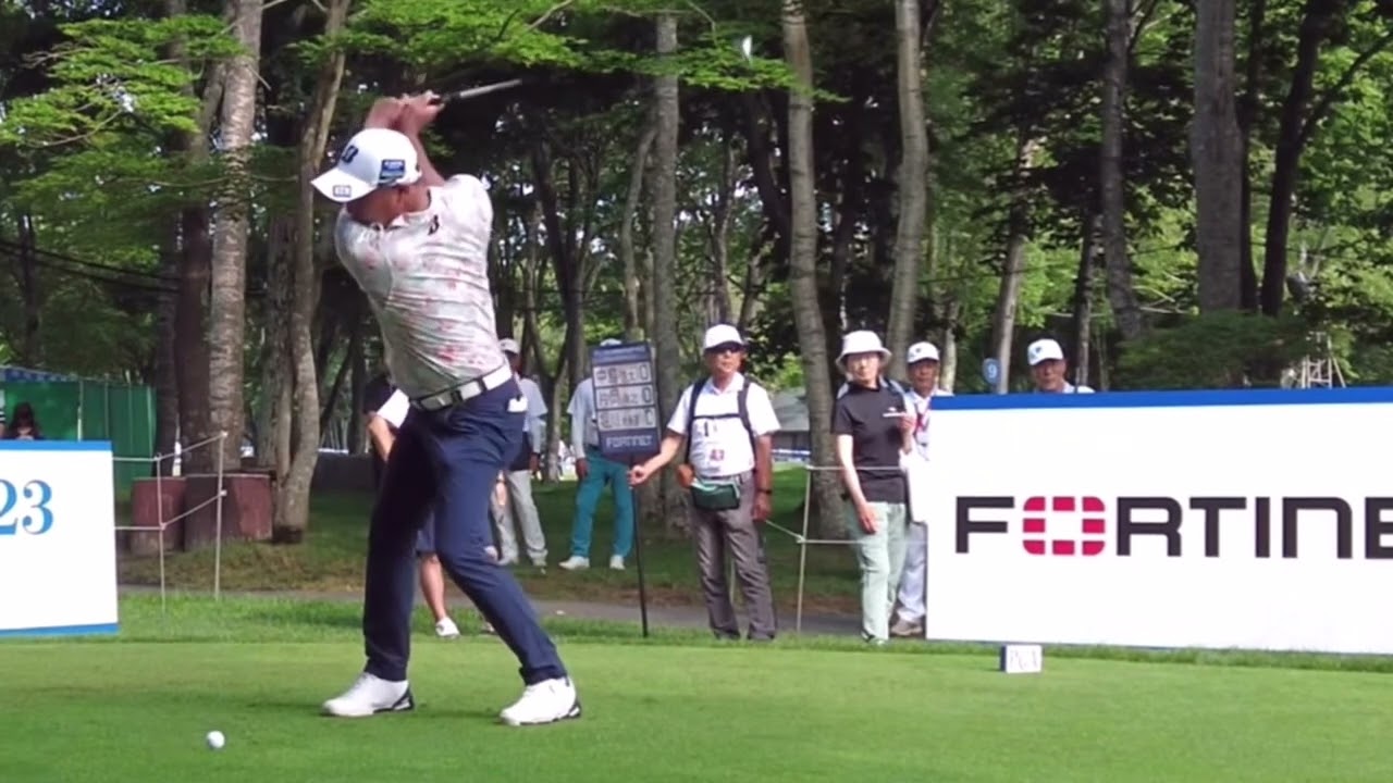 【ゴルフ】 堀川未来夢　スイング