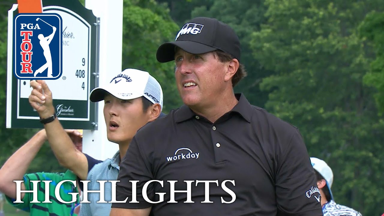 Phil Mickelson extended highlights | Round 1 | The Greenbrier