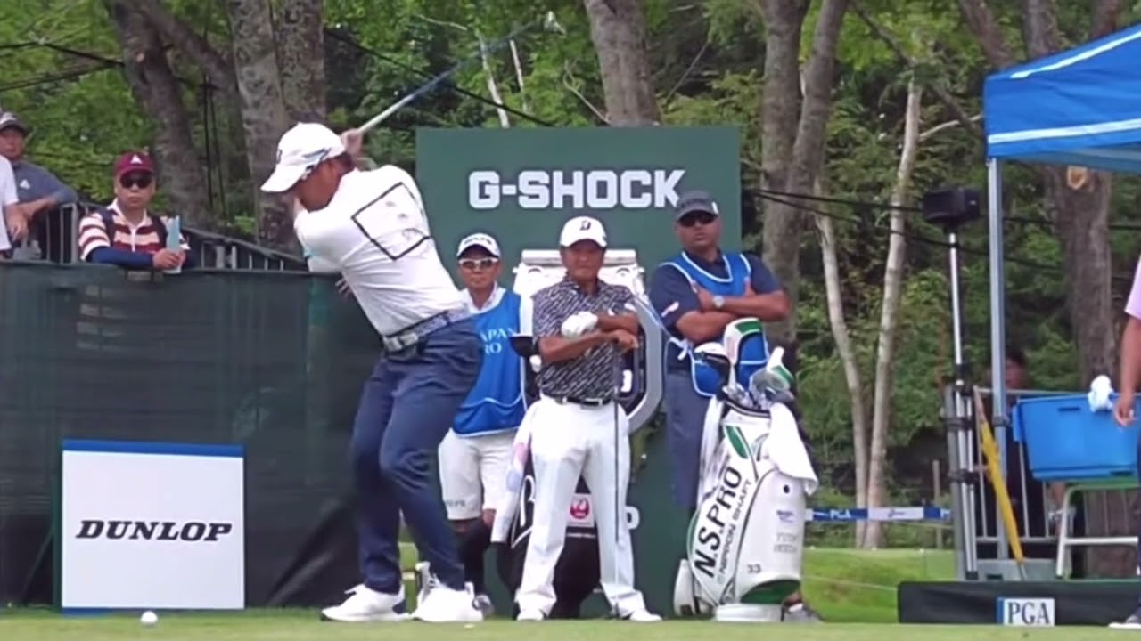 【ゴルフ】 宮里優作　スイング