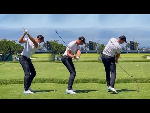 Henrik Stenson Golf Swing - IRON SEQUENCE | Full Speed + SLOW MOTION