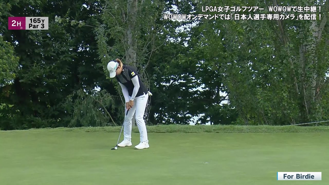 渋野日向子 最終日 ショートハイライト／メジャー アムンディ・エビアン・チャンピオンシップ【WOWOW】