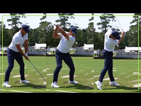 Watch BROOKS KOEPKA Powerful Swings On Driving Range