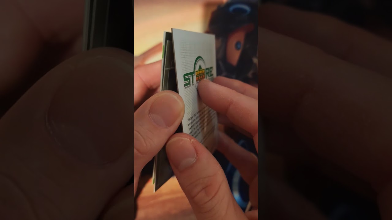 Golf Swing with Tiger 2003 Upper Deck Trading Cards Opening 1 #golf #sportscards #tradingcards