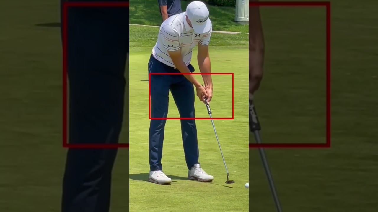 Jordan Speith Putting Forward Press
