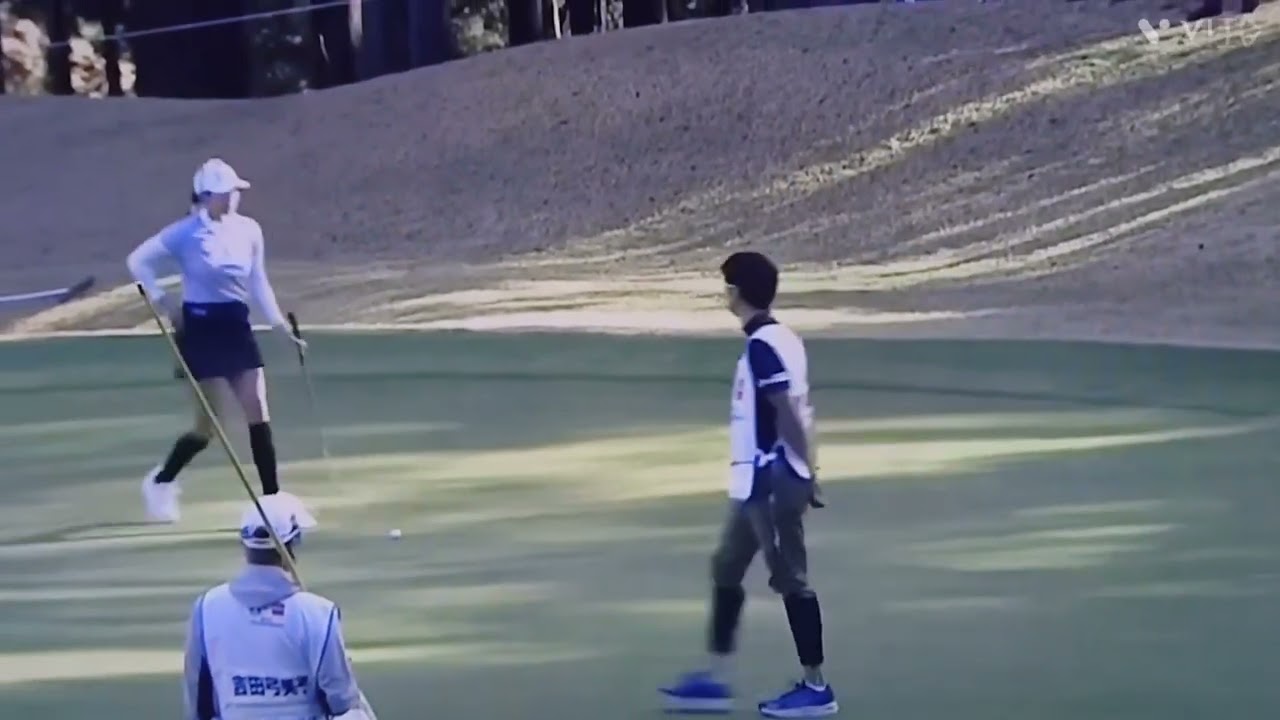 原 英莉花プロ💕腰の手術後約3ヶ月ぶりに今週から復帰👍無理せず結果よりも内容だよ‼️