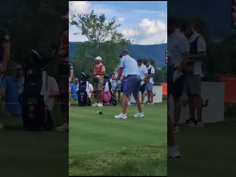 Bryson DeChambeau tee shot