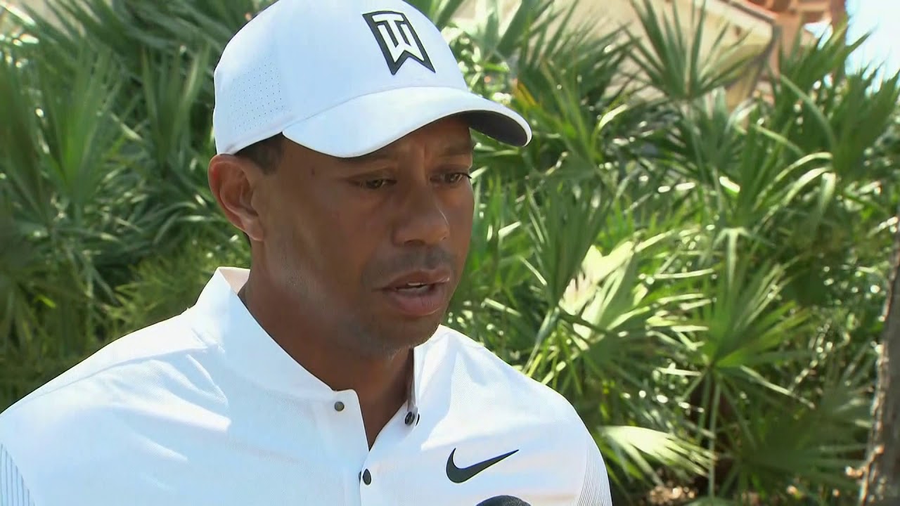 タイガー・ウッズ　火曜日のインタビュー | Tuesday Interview with Tiger Woods & RD1 Tee Time