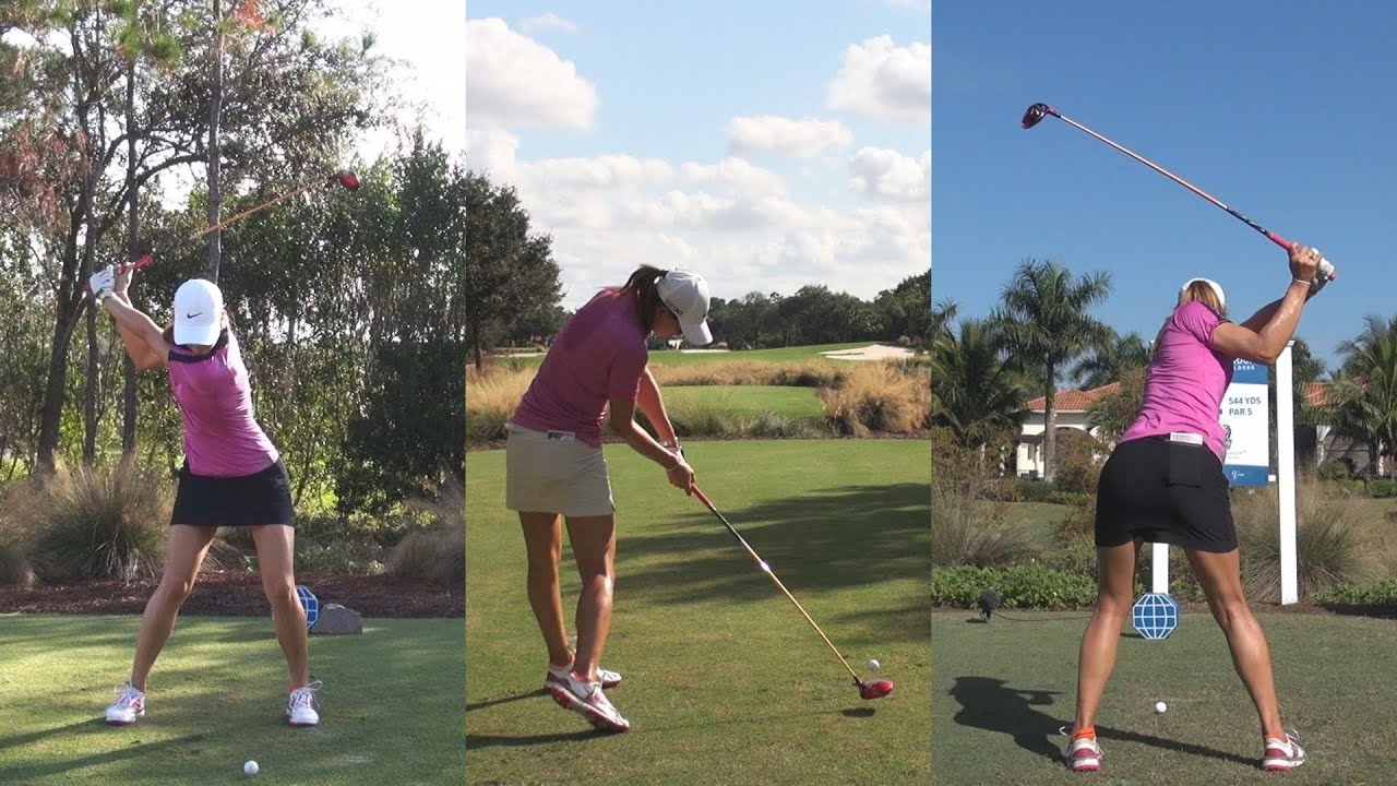 MICHELLE WIE - ULTIMATE GOLF SWING COMPILATION LATE 2013 - REG & SLOW MOTION 1080p HD