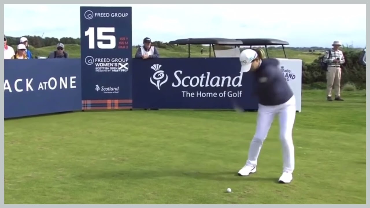 【ゴルフ】 渋野日向子　スイング