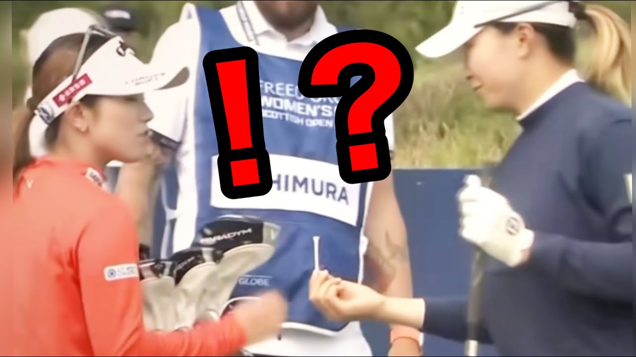 【激レア】渋野日向子スコットランド女子オープン最終日に見せた行動に実況も爆笑