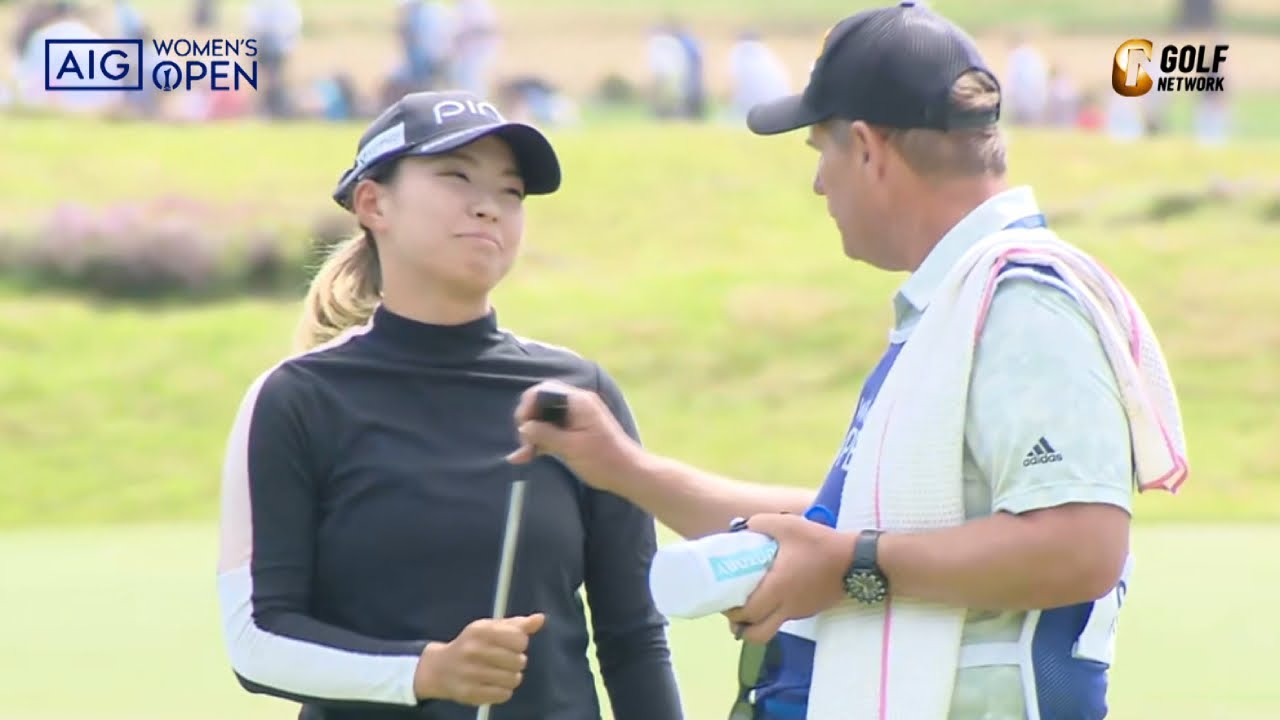 【全英女子23】渋野日向子はグリーンに苦戦を強いられ3オーバー