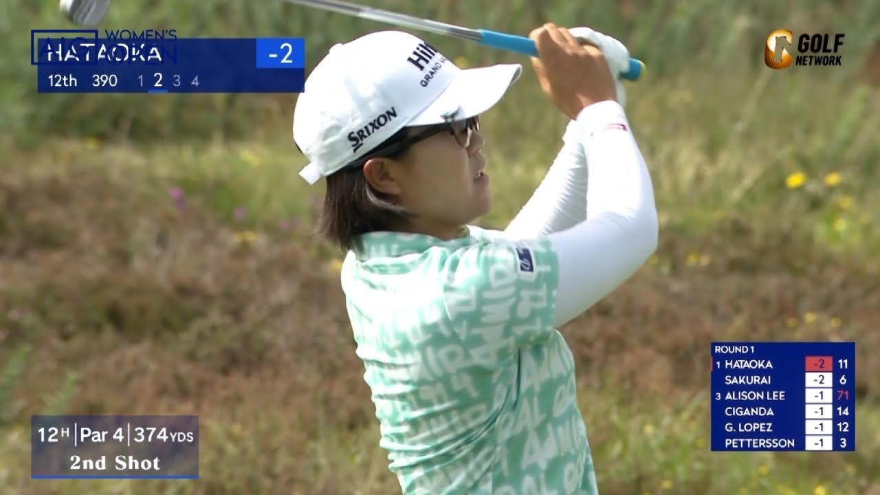 【全英女子23】畑岡奈紗、悲願のメジャー初制覇に向け2アンダー発進