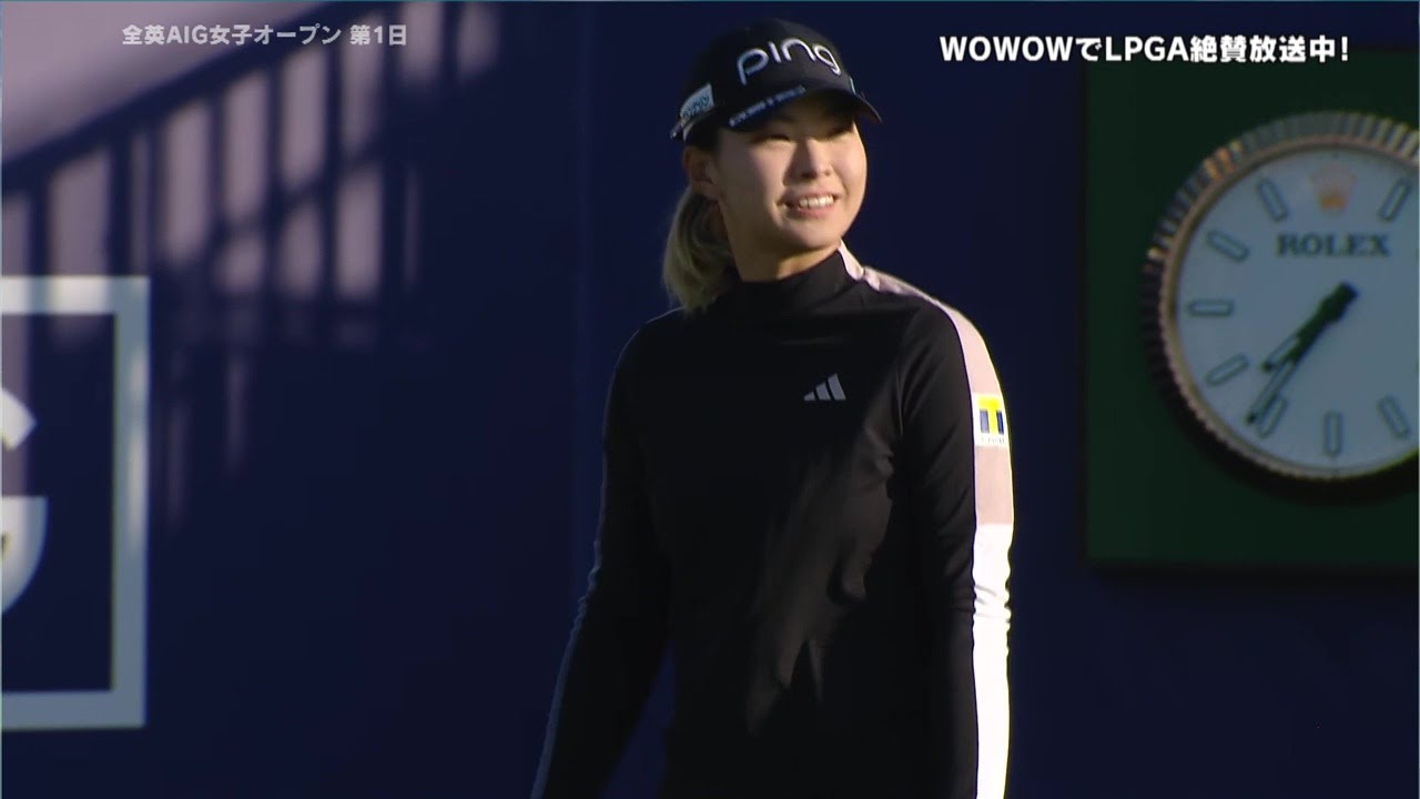 渋野日向子 第1日 ハイライト／メジャー 全英AIG女子オープン【WOWOW】