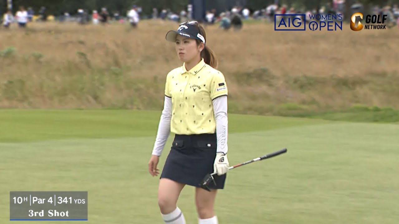 【全英女子23】西村優菜は通算1アンダー　5番はバンカーからナイスパーセーブ