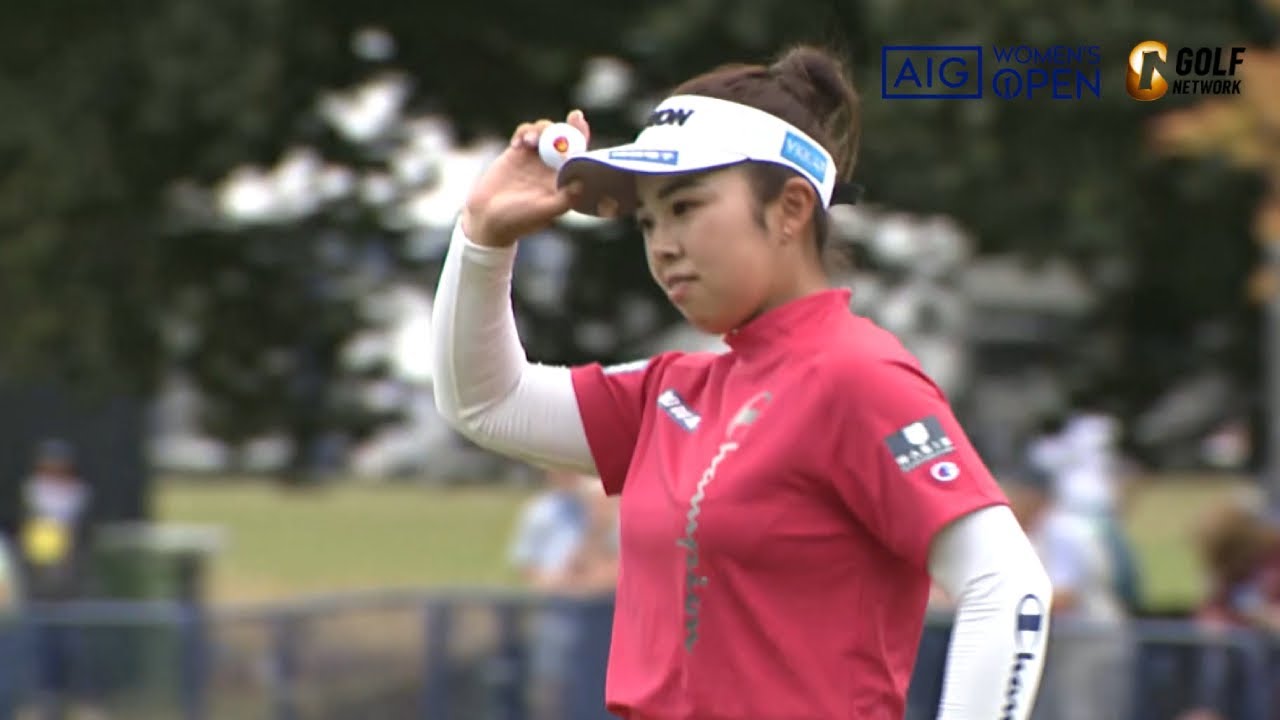 【全英女子23】山下美夢有は「71」の通算2アンダー　最終ホールはナイスパーパット