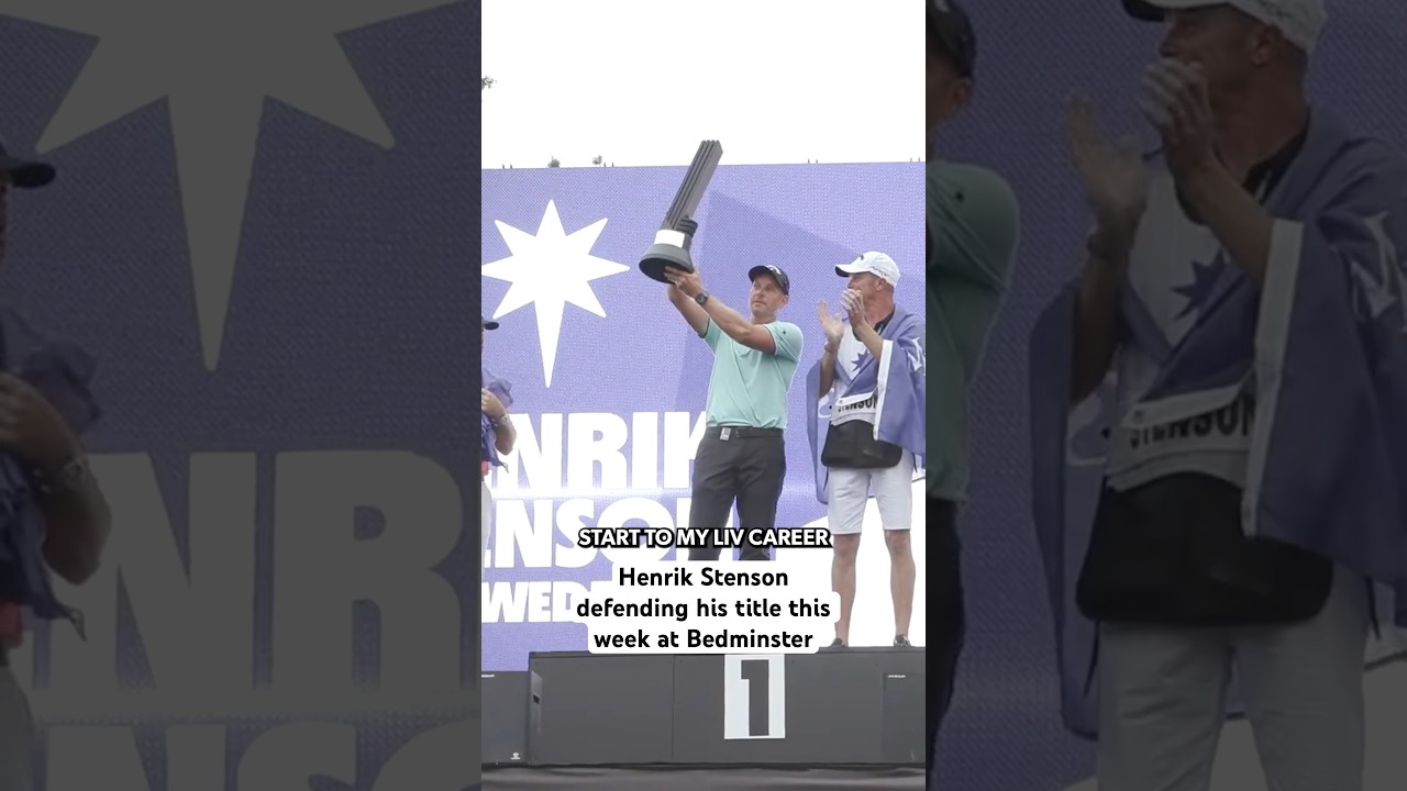 Henrik Stenson leads #LIVGolf in driving accuracy and Trump Bedminster plays right to his strengths