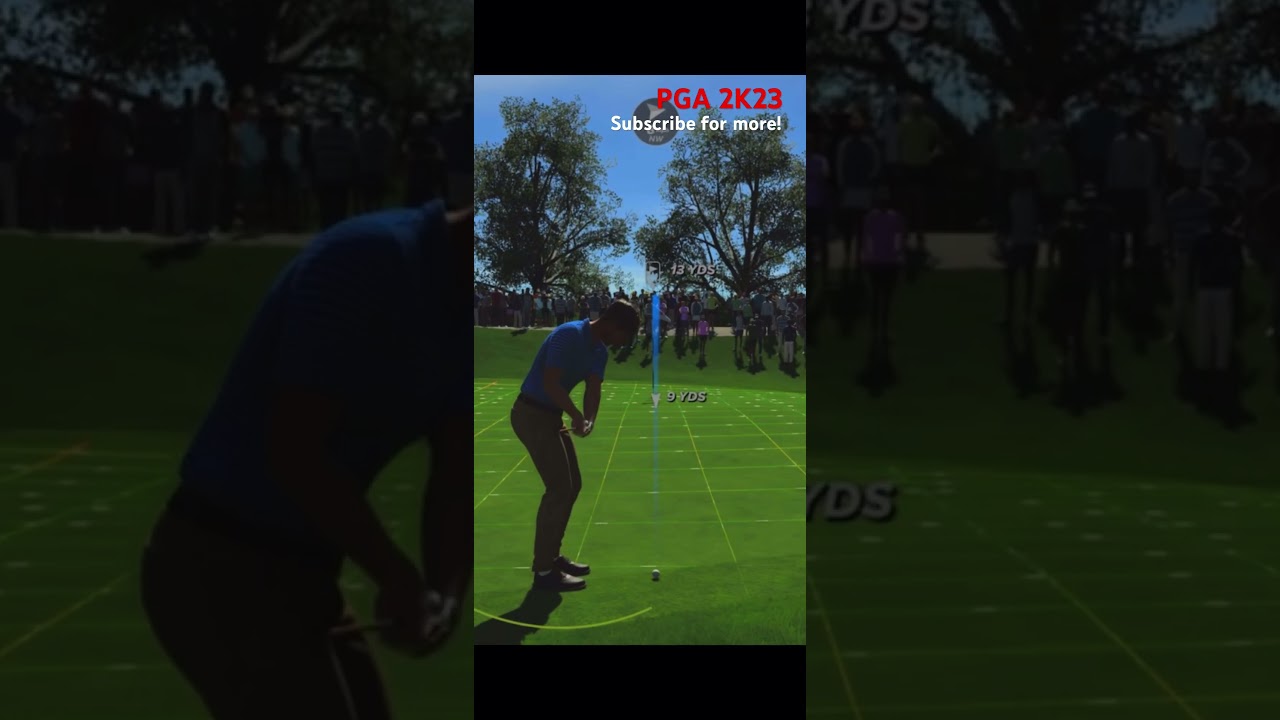 PGA Tour 2k23 Highlight Reel No. 1 #pga #golf #tigerwoods #gameplay #sportsgameplay #pga2k23