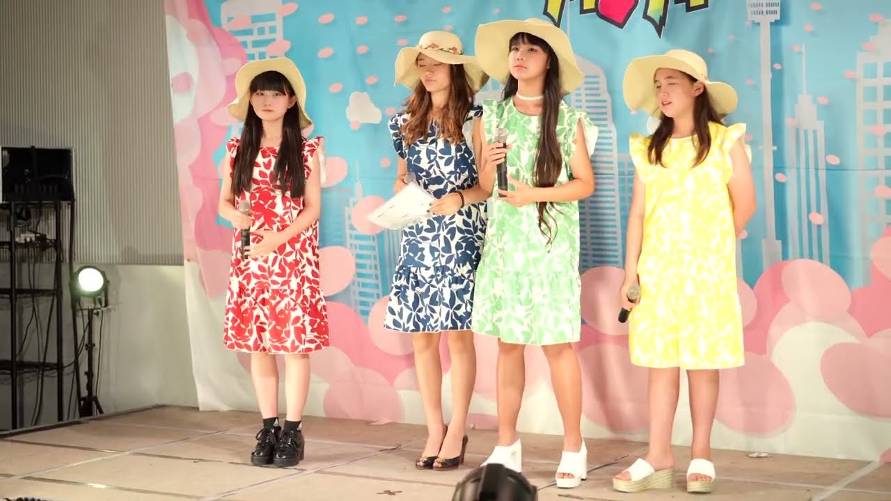 【4K】島津心美×このは×中馬美貝×鈴木莉愛　コラボ歌唱動画　フルカバー　We are the world/USAフォー・アフリカ  2023/7/16（日）島津心美 定期公演 13thBDL