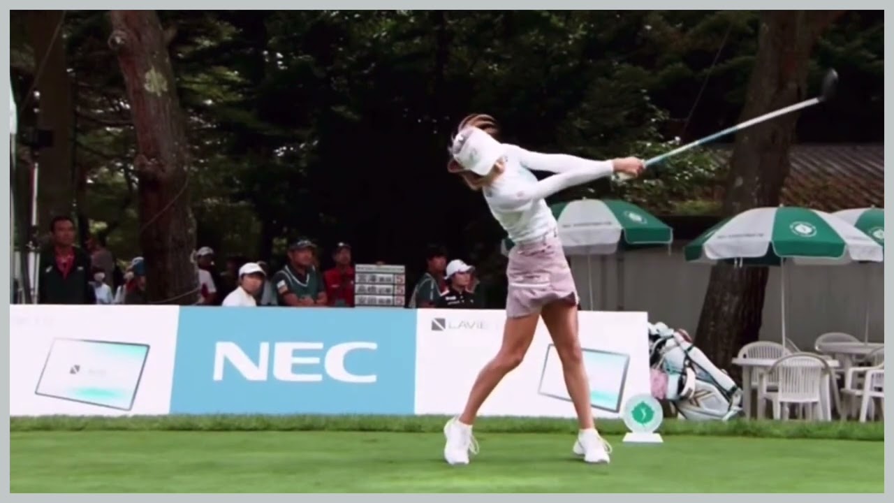 【ゴルフ】 安田祐香　スイング