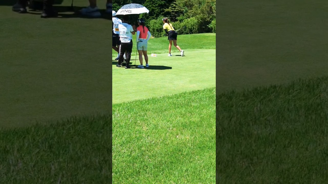 【原英莉花】箱根CATレディース 2023 #shorts #女子ゴルフ