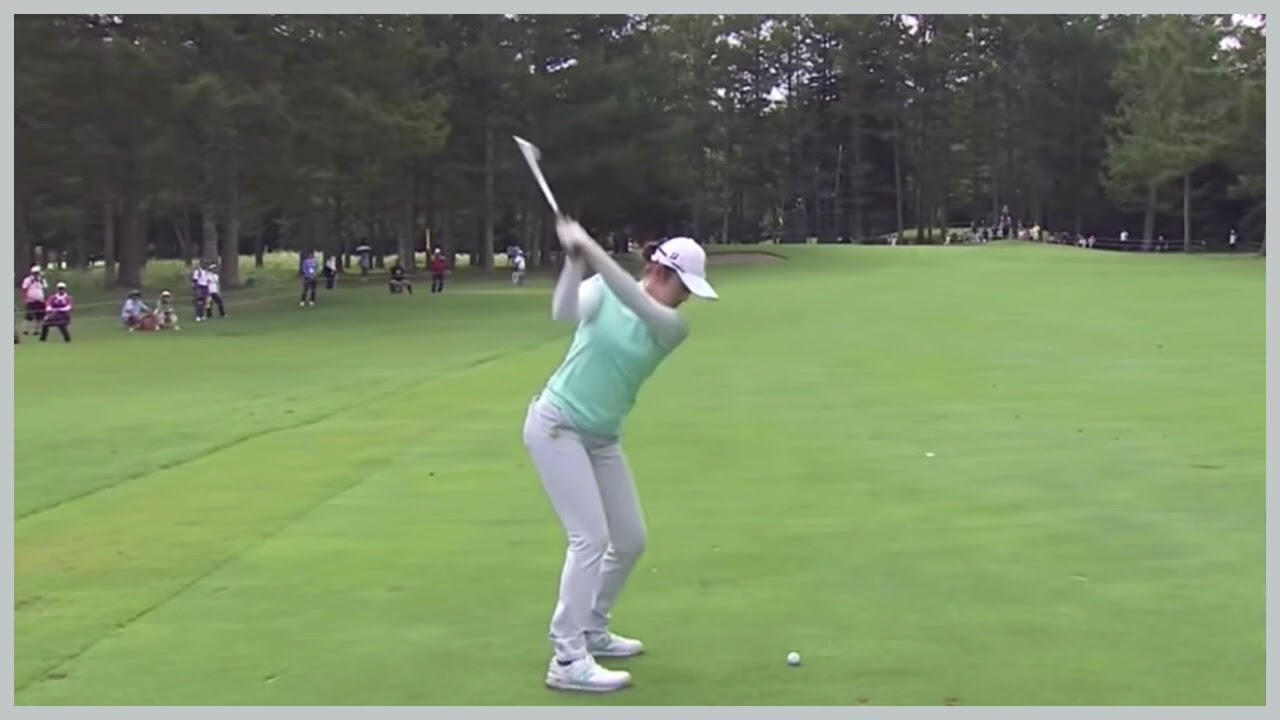 【ゴルフ】 稲見萌寧　スイング