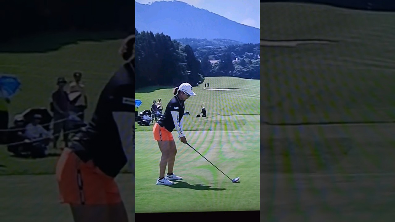 【大里桃子】箱根CATレディース 2023 #shorts #女子ゴルフ