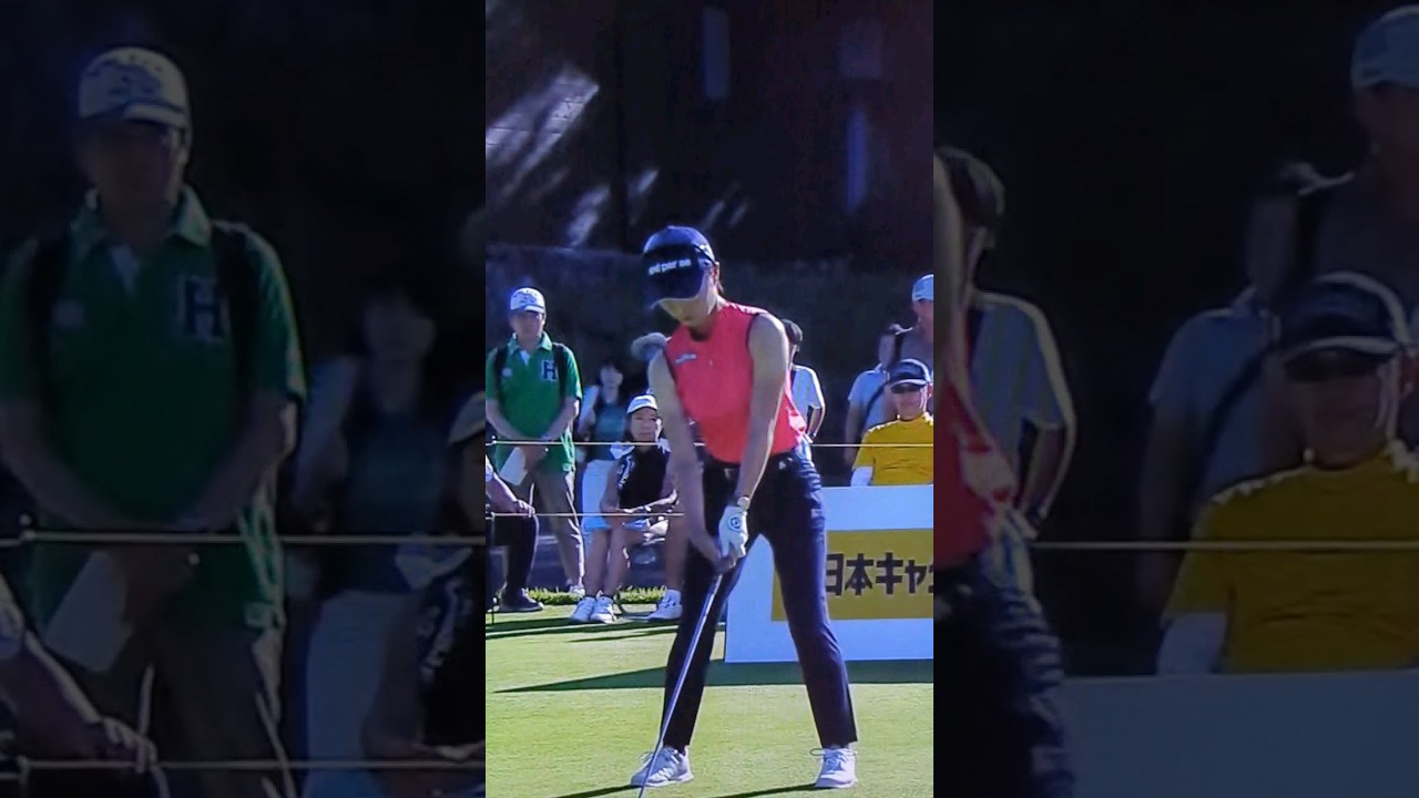 【鶴岡果恋】箱根CATレディース 2023 #shorts #女子ゴルフ