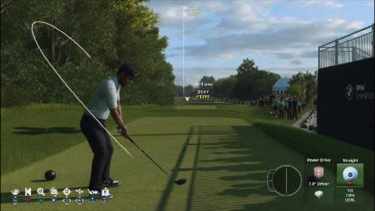 PS5 EAスポーツPGAツアー オリンピアフィールズ  BMW Championship舞台