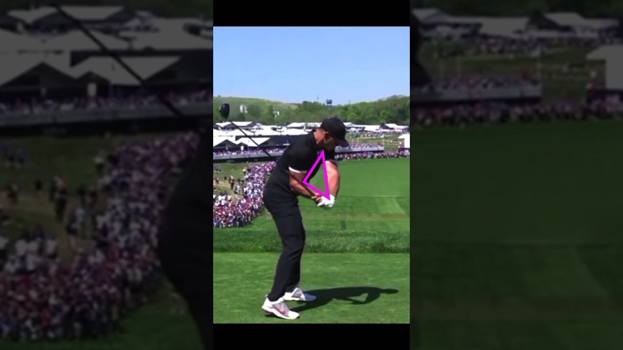 トップ選手のシンプルで力強い動き #ゴルフスイング #ゴルフ #アウトサイドイン #インサイドアウト