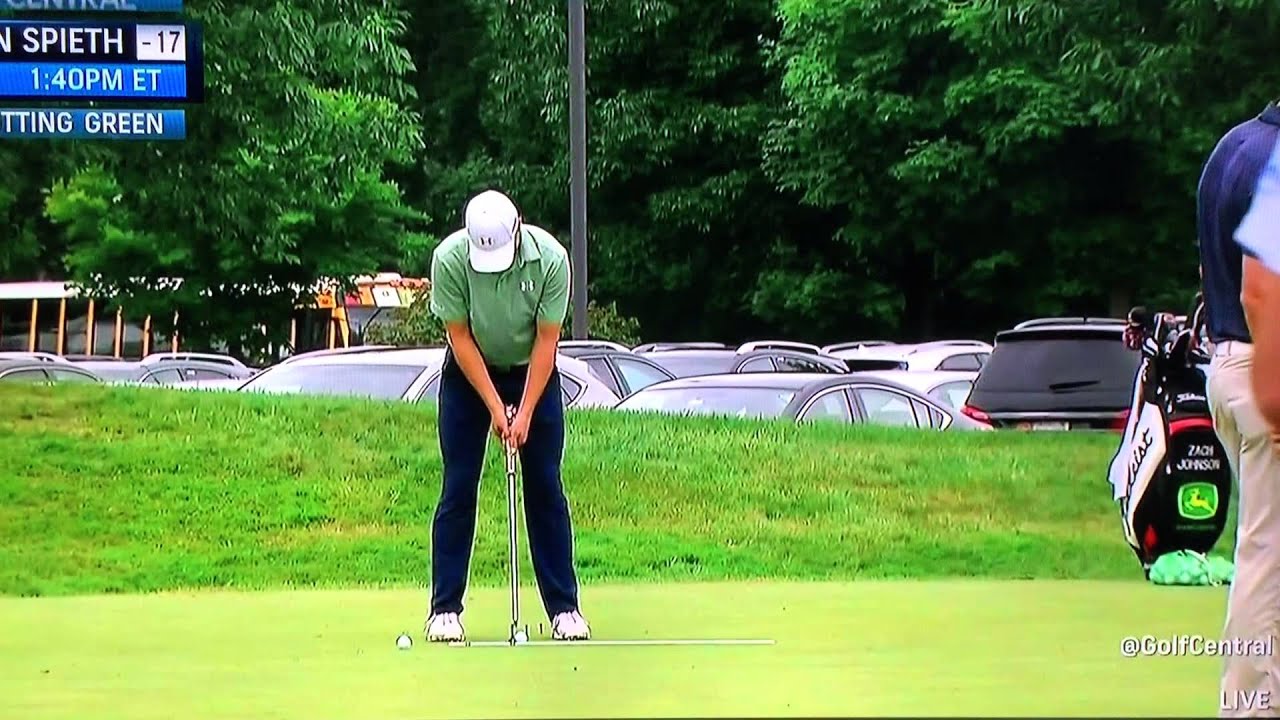 Jordan Spieth - Putting Drill (July 2015)